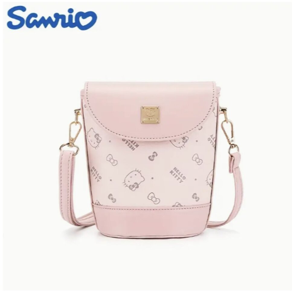 Helly Kitty Cross Body Bag Soft Pink NWT